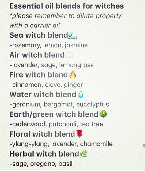 Witches Essential Oils Blend Tea Tree Oil Witchcraft, Essential Oils And Their Uses Witchcraft, Witchcraft Essential Oils, Witchy Essential Oil Blends, Witch Oils, Oils Witchcraft, Water Witch, Witch Stuff, Witch Spirituality