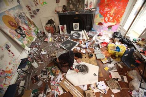 purebeachboho:  juxtapologist:  I want my own studio to be crazy in, with paint all over the walls and all over my fingers and dresses  this is perfect Antony Micallef, Art Nook, Artists Studios, Art Spaces, Art Spatial, Art Studio Space, Artist Studios, Studio Spaces, Art Studio Organization