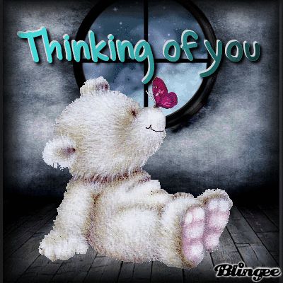 Quotes About Thinking, Bear Hug Quotes, Thinking Of You Images, Teddy Bear Quotes, Hug Gif, Hugs And Kisses Quotes, Teddy Pictures, Special Friend Quotes, Kissing Quotes