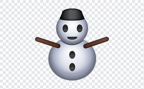 Snowman Emoji PNG Shooting Star Emoji, Palm Tree Emoji, Snowman Emoji, Tree Emoji, Rose Emoji, Animated Fonts, Emoji Png, Ios Emoji, Mockup Downloads