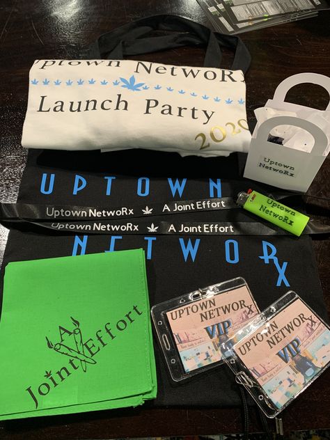 Uptown NetwoRx, Oklahoma City, Ok Swag Bags, Swag Bag, Launch Party, Oklahoma City, Oklahoma, Product Launch