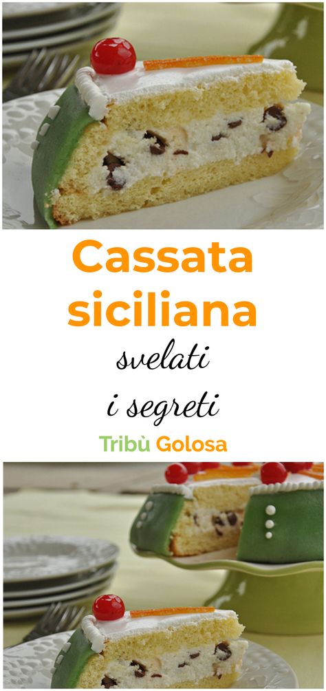 Cassata Cake Recipe, Dolci Finger Food, Italian Cuisine Recipe, Sweet Meat, Shortcrust Pastry, Cannoli, How To Cook Pasta, Meat Recipes, Palermo