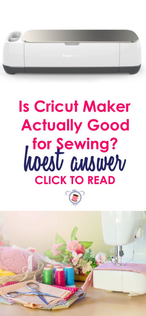 Is Cricut Maker Actually Good for Sewing? Honest Answer Cricut Sewing Patterns, Sewing Classes For Beginners, Fabric Crafts Diy, Sewing Supplies Storage, Pillow Tutorial, Create Decor, Easy Craft Projects, Cricut Maker, Sewing Projects For Beginners