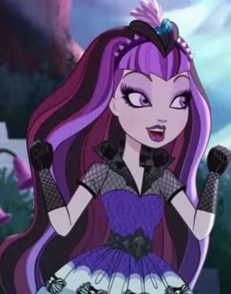 And they STILL haven't made a Raven Queen hat-tastic tea party doll! Can't they see? She is Gorgeous! Raven Queen Makeup, Ever After High Raven Queen, Spring Unsprung, Ever After High Rebels, Hearts Day, Lizzie Hearts, Raven Queen, Cartoon Profile Pictures, Heart Day