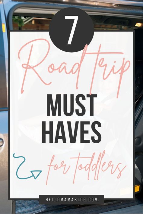 Planning a fun road trip this summer? Traveling with toddlers can be tough and stressful. Check out this post for the best road trip essentials that will keep them busy and entertained for long car rides! These 7 essentials are great for traveling with a 1 year old, and older toddlers as well. Toddler Long Car Ride Road Trips, Road Trip With 18month Old, Long Trips With Kids Car Activities, Roadtrip Essentials For Kids, Traveling With Kids In Car, Road Trip With Toddler, Diy Travel Games, Kid Road Trip Activities, Toddler Road Trip