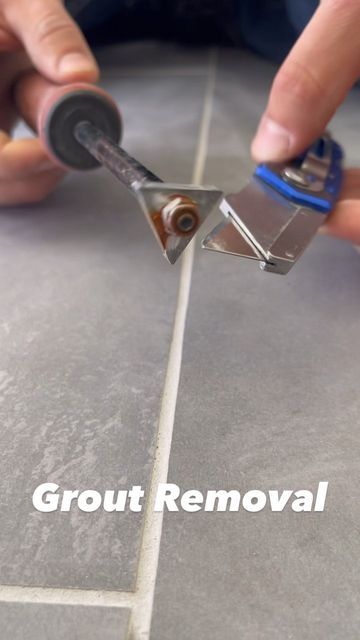 Regrouting Tile Floor, Remove Grout From Tile, Removing Grout From Tile, How To Remove Grout From Tile, How To Re Grout Tile Floors, How To Fix Cracked Grout, How To Remove Tile From Wall, Replacing Grout In Bathroom, Repair Grout In Bathroom