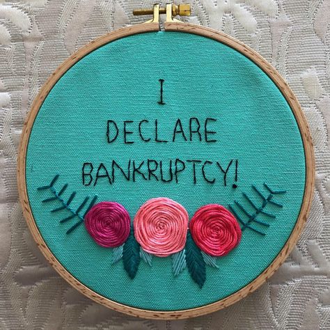 The Office Embroidery, Office Embroidery, The Office Quotes, Quotes Embroidery, Funny Embroidery, Office Quotes, Embroidery Diy, Handmade Embroidery Designs, Handmade Embroidery