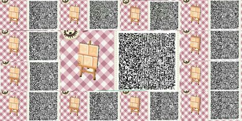 Acnl Qr Codes Paths Brick, Acnl Qr Codes Paths, Qr Code Animal Crossing, White Brick Tiles, Acnl Paths, Acnl Qr Codes, Motif Acnl, Animal Crossing 3ds, Brick Path