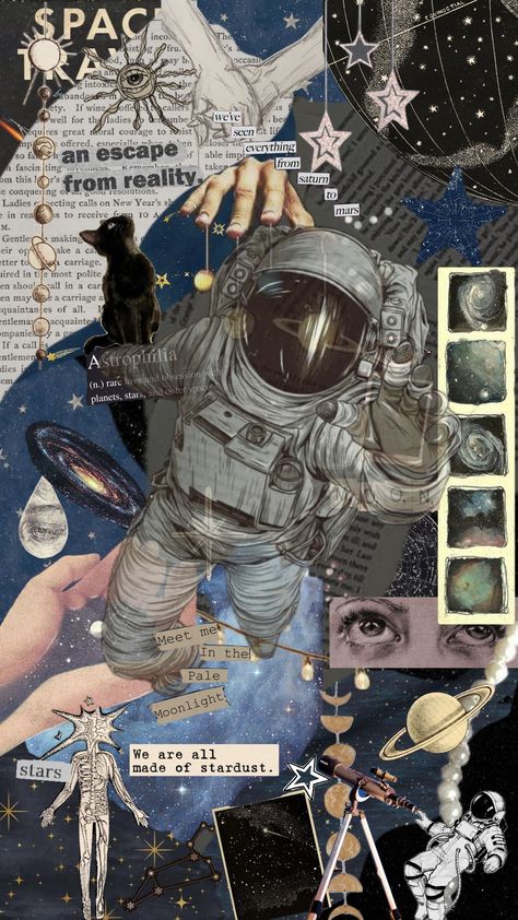 Witch Outfit Design, Storyteller Aesthetic, Astronomy Collage, Science Collage, Astronomy Magazine, X-men Wallpaper, Astronomy Design, Star Facts, Moon Earth