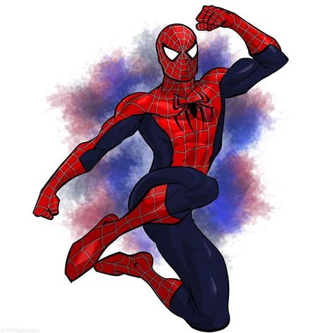 Sony x Marvel Comics Spider-man Poses, Spider Man Dibujo, Spiderman Sam Raimi, Spiderman Coloring, Image Spiderman, Tobey Maguire, Spiderman 3, Spiderman Spider, Marvel Characters Art