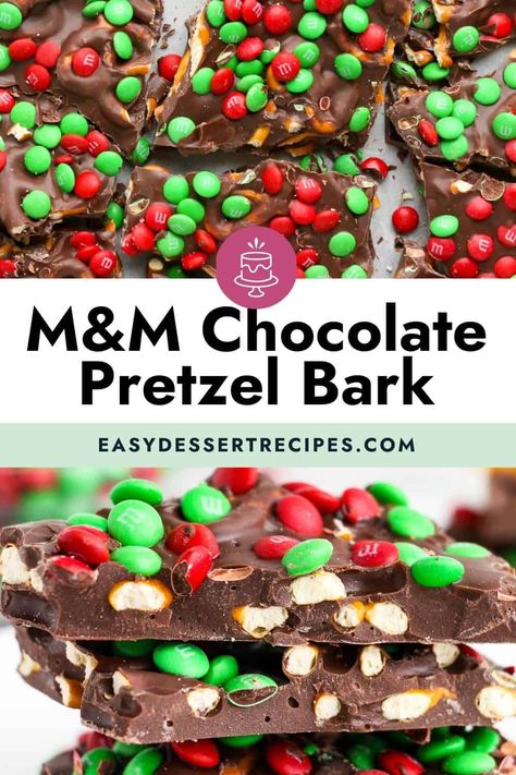 Pretzel Bark Recipes, Bark Recipes Easy, Salty Pretzels, Christmas Bark Recipes, Pretzel Bark, Christmas Pretzels, Christmas Bark, Easy Dessert Recipes, Candy Bark