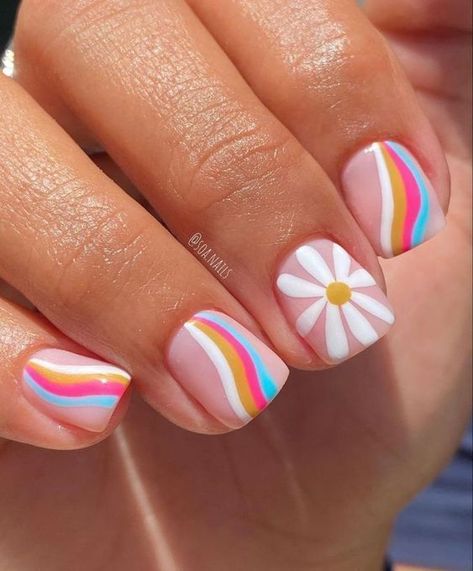 2024 Summer Dip Nail Designs: Cute & Classy Powder Looks in Pink and White Chic Short Nails, Dip Nail Designs, Nail Designs Cute, Summer Dip, Modern Nail Art, Dip Nail, Summer Manicure, Gel Art, Pink And White Flowers