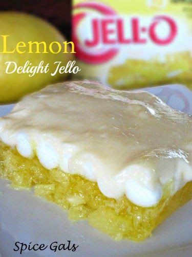 Lemon Jello Salad Recipes, 7 Up Salad Jello Crushed Pineapple, Hello Salad, Jello Pudding Recipes, Jello Deserts, Jello Fruit Salads, Lemon Delight, Alfredo Casserole, Congealed Salad