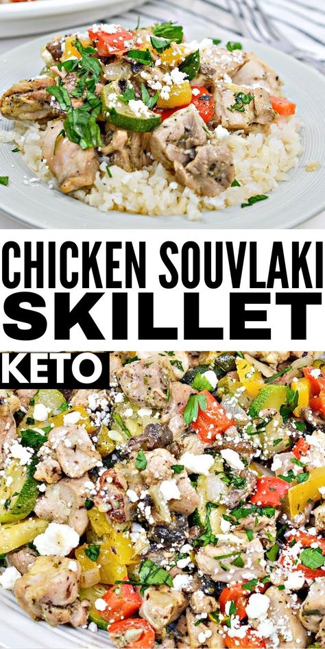 Keto Greek Chicken Bowls, Souvlaki Chicken, Chicken Food Recipes, Keto Greek, Stylish Cravings, Chicken Salad Bowls, Greek Cucumber Salad, Greek Chicken Souvlaki, Mediterranean Dinner