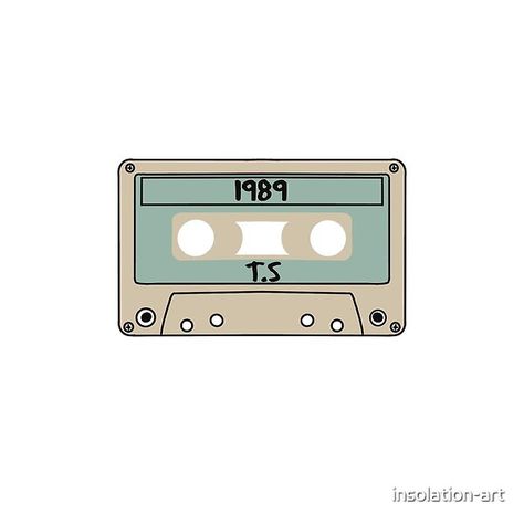 1989 Cassette Taylor Swift, Music Printable Stickers, Cute Music Stickers, Music Stickers Printable, Music Stickers Aesthetic, Musical Stickers, Preppy Stickers, Homemade Stickers, Music Cassette