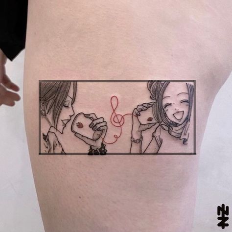 Nana Tattoo, Swag Tattoo, Anime Nana, Lotus Tattoo Design, Geek Tattoo, Tattoos For Black Skin, Classic Tattoo, Funny Tattoos, Dream Tattoos