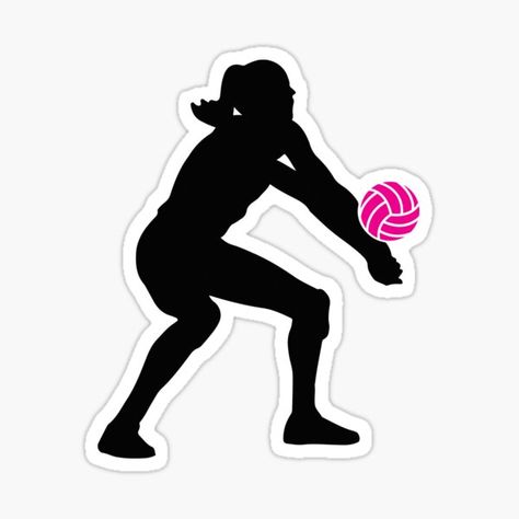 Volleyball Stickers, Volleyball Drawing, Volleyball Senior Night, Sports Quotes Basketball, Basketball Clipart, Volleyball Wallpaper, Volleyball Designs, 8. Mart, Volleyball Humor