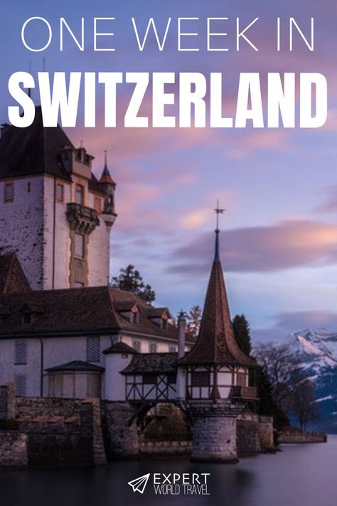 One Week in Switzerland Switzerland Itinerary 1 Week, Week In Switzerland, Vacation Switzerland, Switzerland Train, Switzerland Travel Itinerary, Switzerland Aesthetic, Isolated Island, One Week Itinerary, Switzerland Itinerary