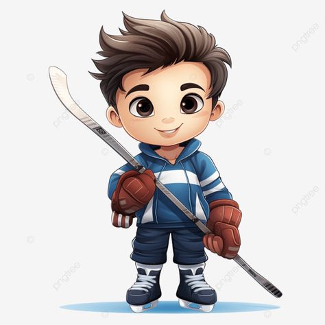 Boy Clip Art, Winter Character, Boy Clipart, Hockey Boys, Jersey Boys, Character Cartoon, Graphic Designs, Cartoon Character, Cartoon Characters