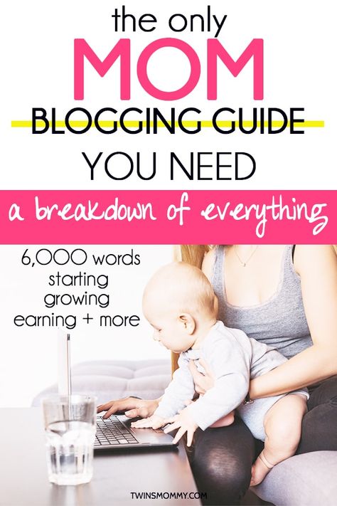 Start a mom blog guide for stay at home moms and working moms. Work at home as a mom blogger with this guide. Everything you need to know to starting a blog, growing your blog traffic and earning money from blogging. Become A Notary, Twins Mommy, Baby Kicking, Pregnancy Information, Pumping Moms, Notary Public, Baby Sleep Problems, Mom Bloggers, Mom Blog