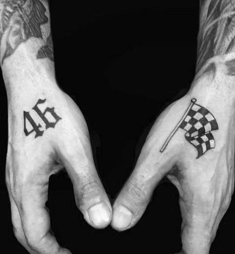 40 Checkered Flag Tattoo Ideas For Men - Racing Designs Checkered Flag Tattoo, Polynesian Tattoos Women, Racing Tattoos, Single Needle Tattoo, Flag Tattoo, Tattoo Ideas For Men, Thigh Tattoos Women, Checkered Flag, Foot Tattoo