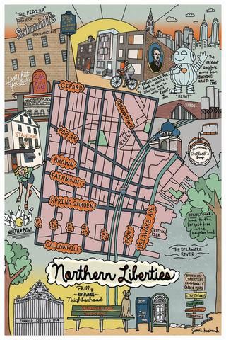 Philadelphia Things To Do, Philly Art, Maps Illustration, Philadelphia Map, Nj Beaches, Heart Icon, House Map, Home Icon, Park Homes