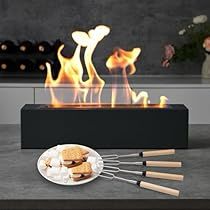 Indoor Smores Fire, Diy Table Top Fire Pit, Tabletop Smores, Smores Table, Table Top Fire Pit, Smores Maker, Indoor Fire Pit, Tabletop Fire Pit, Toasting Marshmallows