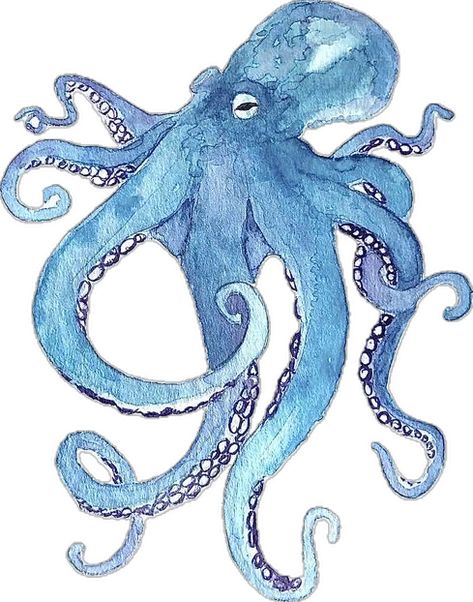 #octopus #art #paint Octopus Drawing Watercolor, Watercolor Octopus Tutorial, Watercolour Octopus, Octopus Wallpaper, Watercolor Octopus, Octopus Watercolor, Octopus Drawing, Pink Octopus, Hotel Ideas