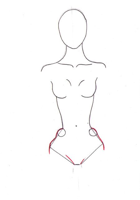 draw female torso steps Draw Female Torso, Sketches Outline, Drawing Female Body, Fashion Figure Drawing, Female Torso, Fashion Drawing Tutorial, Body Sketches, Art Halloween, Arte Inspo