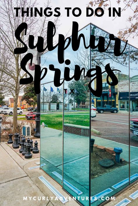 The city of Sulphur Springs has everything from historical museums and landmarks to unique attractions and fun shops, not to mention all of the noteworthy restaurants and bars to satisfy any craving as you’re checking off the items on your list of things to do. Whatever your goals are for your next getaway, Sulphur Springs TX has plenty of things to do to make your stay memorable. Sulphur Springs Texas, Texas Weekend Getaways, Sulphur Springs, Texas Vacations, Community Park, Recreational Activities, Roadside Attractions, Texas Travel, Weekend Getaways