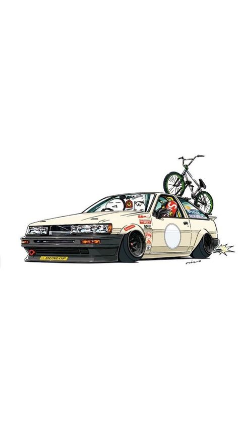 Cars Jdm Wallpaper, Wallpaper Jdm, Cars Jdm, Jdm Wallpaper, Cool Car Drawings, Automotive Artwork, Fotografi Vintage, Cool Car, Car Artwork