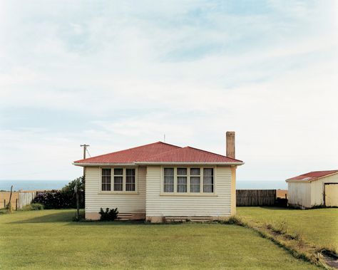 The Terrible Boredom of Paradise Suburban House, House Portraits, Minimalist Photography, Going On Holiday, Morning Star, Abandoned Houses, Summer Photography, Hedges, Car Window