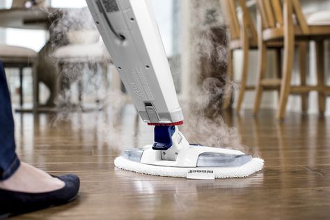 BISSELL PowerFresh Deluxe Corded Steam Mop Brite White/Saphire Waltz 1806 - Best Buy Best Steam Mop, Reusable Pad, Steam Mop, Shop Vac, Microfiber Mops, Mop Pads, Candle Displays, Steam Cleaners, Steam Cleaning