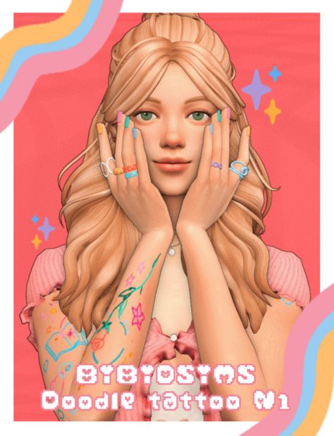 Sims 4 Aesthetic, Los Sims 4 Mods, Sims 4 Tattoos, Sims 4 Piercings, Sims 4 Cas Mods, The Sims 4 Skin, Pelo Sims, Sims 4 Mm Cc, Sims 4 Body Mods