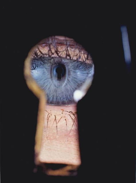 Photographer, Irving Penn  American, 1917–2009, Eye in Keyhole, New York Eye In Keyhole, Irvin Penn, Fashion Fotografie, Photographer Profile, Saul Steinberg, Irving Penn, Behind Blue Eyes, Robert Doisneau, Art Appliqué