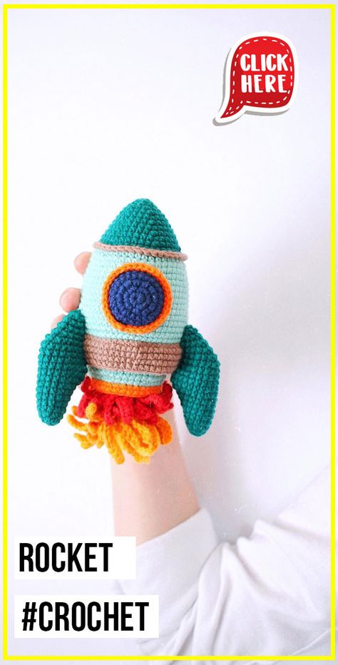 Crochet Astronaut Hat, Spaceship Crochet Pattern, Crochet Space Free Pattern, Rocket Crochet Pattern Free, Astronaut Crochet Pattern, Crochet Rocket Ship Pattern Free, Crochet Astronaut Pattern Free, Crochet Space Theme, Crochet Toys For Boys