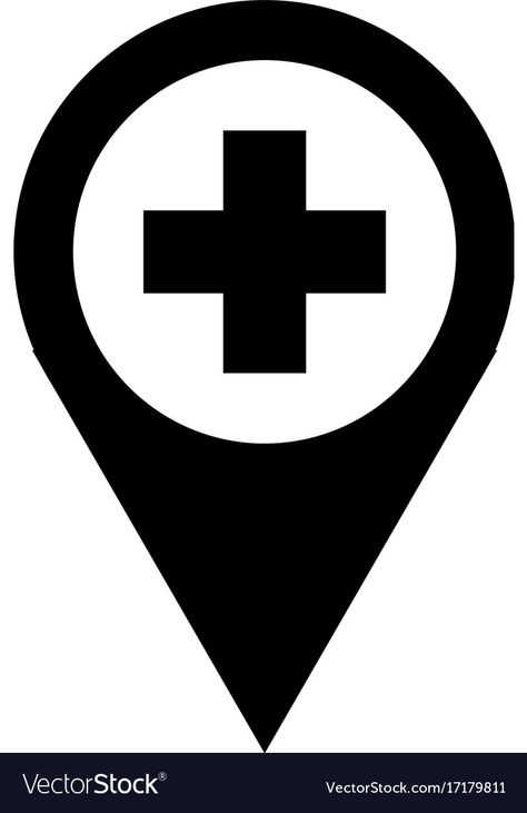 Location Symbol, Hospital Symbol, Public Signs And Symbols, Hospital Symbol Design, Map Icons Symbols, Location Symbol Png, Pictogram For Hospital, Hospital Icon, Map Logo