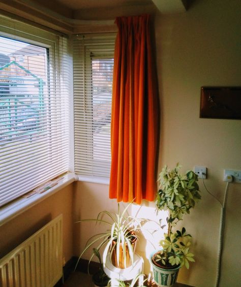 1970s Curtains, Apartment Curtains, Short Curtains, Curtains Living Room, Small Garden, Window Curtains, Family Room, 1970s, 1960s