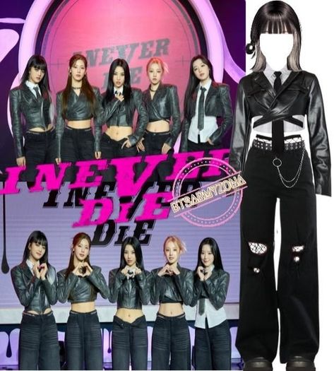 Gidle Concert Outfit, Gidle Concert, Outfit Ideas Tomboy, Gidle Tomboy, Kpop Dance Outfits, Miyeon Shuhua, Galaxy Dress, Kpop Concert Outfit, Movie Inspired Outfits