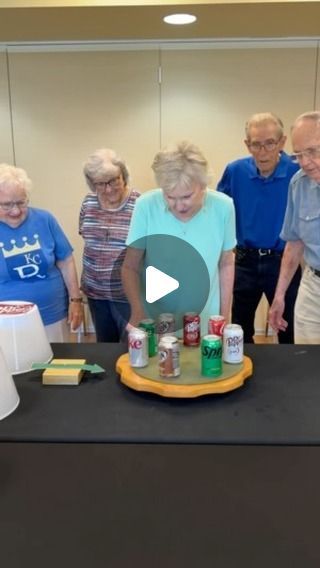 Foxwood Springs Senior Living on Instagram: "SODA SPIN! Stayed tuned for each residents PRIZE! #games #prizes #seniors #seniorliving #kansascity #foxwoodsprings #fun" Seniors Games Activities, January Games For Seniors, Nursing Home Games For Residents, Christmas Games With Prizes, Games For Elderly Nursing Homes, Games For The Elderly, Prize Games, Games For Senior Citizens, Games For Seniors