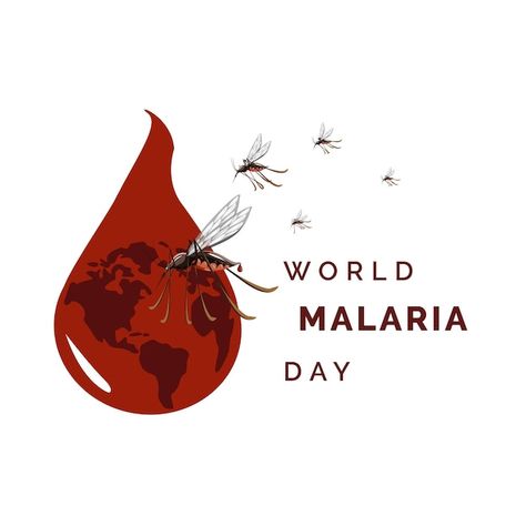 World malaria day illustration vector Pr... | Premium Vector #Freepik #vector #malaria #disease #infection-control #mosquito-bite Malaria Disease, World Malaria Day, Doctor Of Pharmacy, Standee Design, Nose Picking, Mosquito Trap, Flyers Design, Day Illustration, Flyer And Poster Design