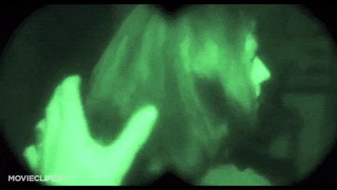 Silence of the Lambs night vision GIF Night Vision Aesthetic, Raspberry Pi Zero, Bump In The Night, Night Vision Goggles, Cloudy Nights, Night Vision Monocular, Tinted Glasses, Things That Go, Night Sights