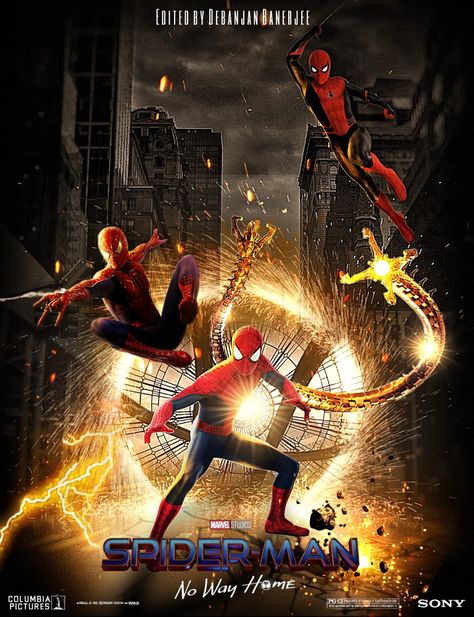 Spider-man no way home is an upcoming 2021 thriller, based on Marvel comics and MCU Movie poster edited by myself Thanks to Sir Stan lee for his marvelous creations ❤ No Way Home Poster, Funny Picture Gallery, Spiderman Poster, Spiderman No Way Home, Spiderman 1, Man Hug, Image Spiderman, Spider Man No Way Home, Spiderman Movie