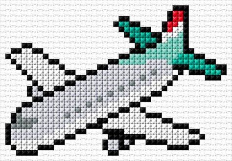 Plane Count Cross Stitch Patterns, Cross Stitch Calculator, Stranded Knitting Patterns, Crochet Stitches Diagram, Baby Cross Stitch Patterns, Corner To Corner, Beaded Cross Stitch, Baby Cross, Cross Stitch Baby