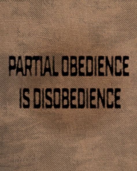 Partial obedience is disobedience. Obedience Quotes, Obedience To God, Psalm 119 114, Vision 2023, Ella Enchanted, Sibling Relationships, The Hierophant, Oc Inspo, Church Design