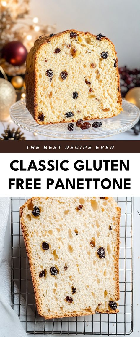 Image for Classic Gluten Free Panettone Gluten Free Panettone Recipe, Gluten Free Panettone, Gluten Free Christmas Recipes, Panettone Recipe, Clematis Varieties, Recipes Bread, Gluten Free Recipes Bread, Gluten Free Christmas, Best Gluten Free