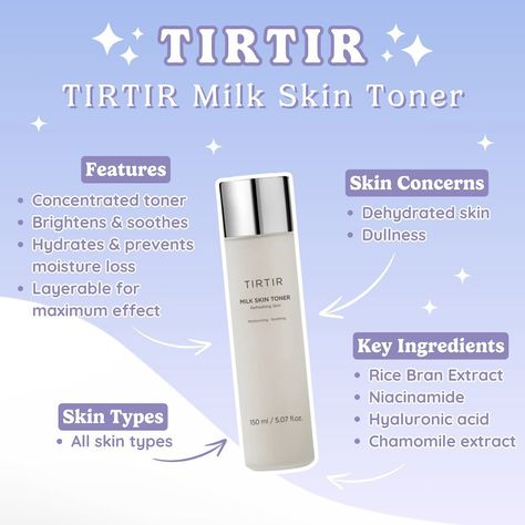 Breakdown our top 5 favourite milky toners with us! 🥛 If you’re looking for the perfect toner recommendations for your skin, you’ve come to the right place 🤩 #milkskintoner #toners #kbeautytoner #kbeautyskincare Toner Recommendations, Compressed Skin Care Mask Sheets, Milk Toner, Best Toner, Skin Advice, French Skincare, Skincare Brands, Dermatological Skin Care, Hydrating Toner