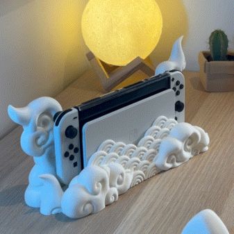 Switch Dock Custom, Dock Decor, Nintendo Switch Stand, Switch Stand, Tv Setup, Shell Game, Whimsical Accessories, All Video Games, Nintendo Switch Accessories