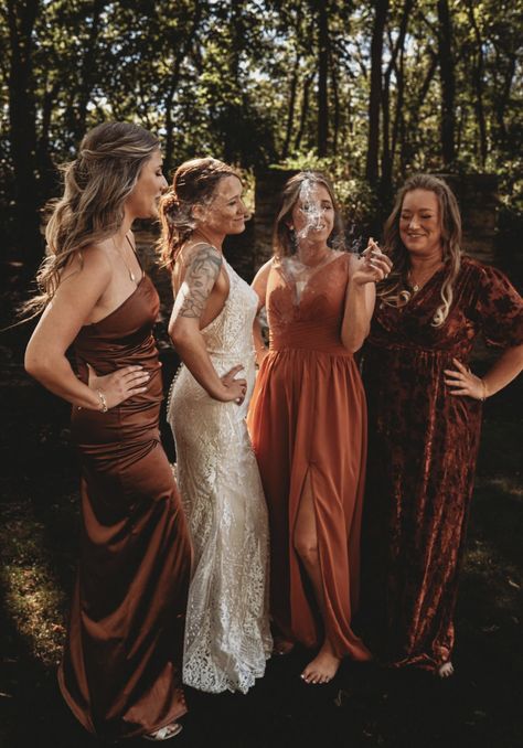 Boho Wedding, Bridal Party