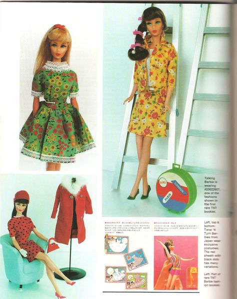 Japanese Barbie, Clone Clothes, Pond Yachts, Groovy Clothes, Mod Barbie, Vintage Barbies, Play Barbie, Vintage Barbie Clothes, Barbie Doll House